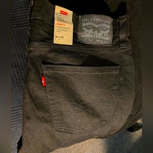 Levi's 512 NWT Slim Taper Black Jeans - 36 * 34